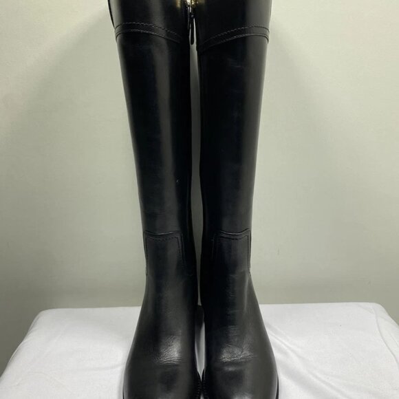 NEW TORY BURCH Women’s Ashlynn Venus Riding Boots – Black – Size 8M – Low Heel – - Picture 12 of 12